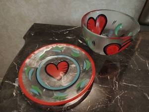Kosta Boda Bowl and Plate