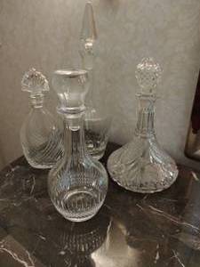 Four Decanters