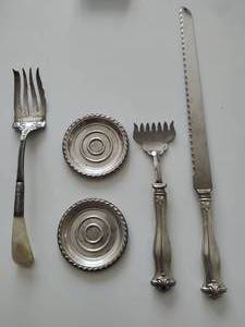 Five Sterling Silver Pieces