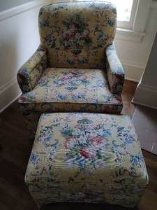 Chair and Ottoman