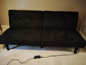 Black Futon Couch