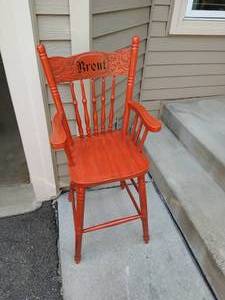 lot 135 image: Vintage High Chair