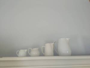 lot 187 image: Collection of White Pitchers