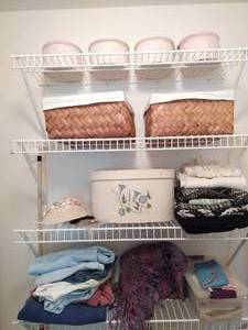 lot 206 image: Contents of Closet Shelves