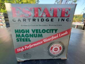 Estate 12 GA High Velocity Magnum Steel BB Shot 3 12 