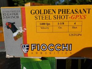 Fiocchi 12GA 2-34 4 shot