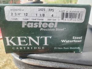 Kent 12 GA Fasteel Precision Steel (4) Shot 3