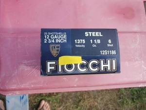 Fiocchi 12 Gauge 6 Shot 2 34 Steel