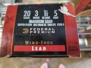 Federal Premium 20GA 5 Shot 3