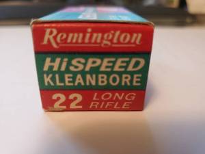 Remington (Collector) 22 Long Rifle Cartridges