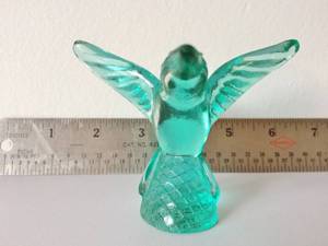 SMALL VINTAGE ART GLASS BIRD - GREAT CONDITION