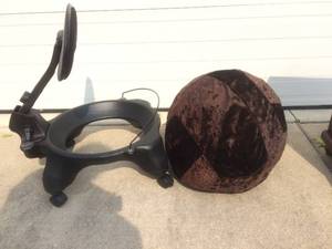 Stability Ball Rolling Mobile Desk Chair - Exercise While You Work&nbsp Great Condition