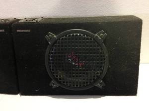 Vintage Pair Of Professional Speakers by American Acoustics Pyle - Untested&nbsp