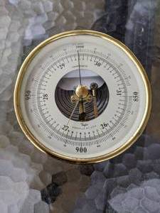 lot 84 image: Vintage Taylor Compensated Barometer Beautiful Condition