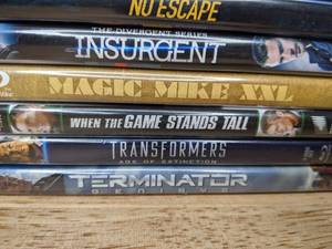 lot 20 image: 10 Blu Ray Movies Insurgent No Escape Mission Impossible Transformers