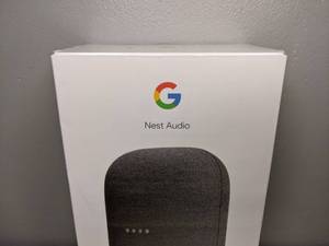 lot 15 image: Brand New Google Nest Audio Smart Speaker with Google Assistant
