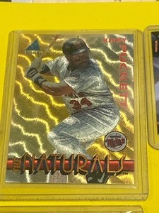 (5) Pinnacle Kirby Puckett Baseball Cards