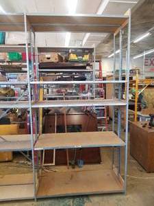 Adjustable Commercial Warehouse Shelving A (24 x 49 x 96)