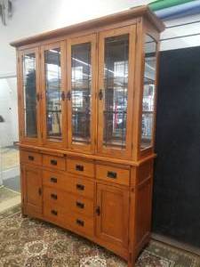 lot 1 image: Stunning Mission Campaign Display Cabinet