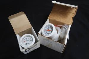 lot 96 image: NEW VACCUM GAUGE- NEW FUEL GAUGE