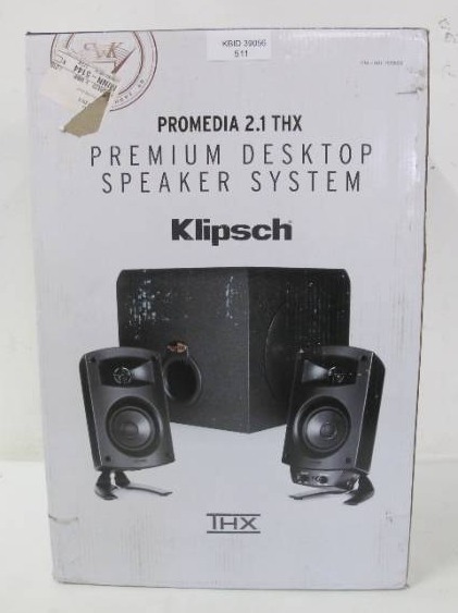lot 511 image: Klipsch ProMedia 2.1 THX Computer Speaker System