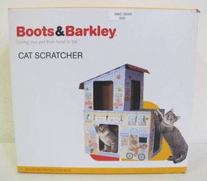 lot 550 image: Boots & Barkley Deluxe Double Decker Painting Studio Cat Scratch House