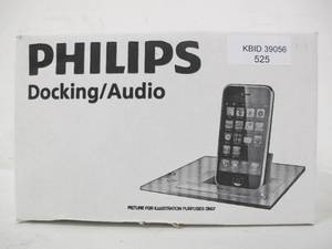 lot 525 image: Philips Wireless Bluetooth Stereo Speaker SB365-378