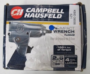 lot 521 image: Campbell-Hausfield 38 Impact Wrench TL0549