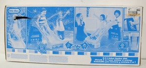 lot 545 image: Little Tikes 2-in-1 Indoor-Outdoor Wet or Dry Slide