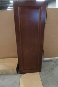 lot 556 image: Hampton Bay Benton Assembled 15x42x12 in. Wall Cabinet in Amber BT1542W-RC