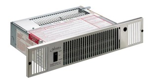 lot 591 image: Smiths 2000 Series 7,100 BTU Hydronic Kickspace Heater in Stainless Steel (Not Electric)