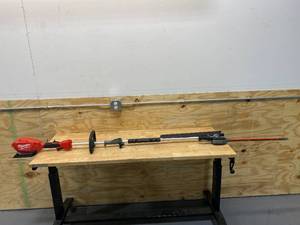 lot 36 image: MILWAUKEE 2825-20 Power Head (non-working) with Articulating Hedge Trimmer