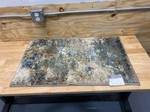 lot 39 image: HOME DECORATORS COLLECTION Braxton Multi 2 ft. x 3 ft. Abstract Area Rug