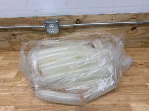 lot 96 image: Bag full of 100 ML Plastic Containers