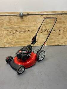 lot 43 image: TROY-BILT TB100 Push Lawn Mower