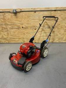 lot 50 image: TORO Recycler 22 in. SmartStow High Wheel Variable Speed Walk Behind Gas Self Propelled Mower