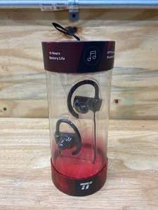 lot 63 image: PHOBOS TAOTRONICS TT-BH059BB Wireless Bluetooth Earbuds In-Ear Headphones