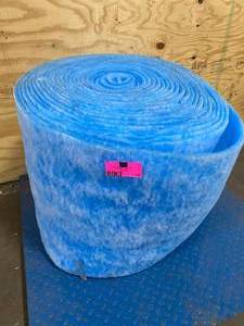 lot 103 image: Blue roll of insulation