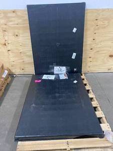 lot 104 image: LOT OF 2 Mounting Pads - The Black Pad, 3 in Depth (In.), 36 in Width (In.), 48 in Length (In.)