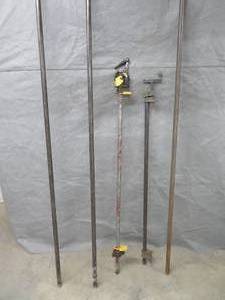 lot 19 image: PIPE CLAMPS  WITH EXTENSIONS.FOR LARGE JOBS.