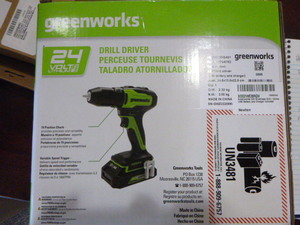 lot 11 image: NEW Greenworks Drill Driver
