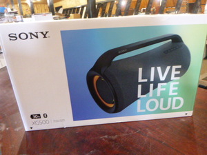 lot 35 image: NEW Sony X-Series Wireless Portable Bluetooth Party Speaker