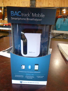 lot 36 image: NEW BACtrack Mobile Smartphone Breathalyzer