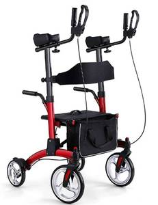lot 40 image: NEW Healconnex Stand Up Rollator Walker for Seniors
