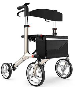 lot 41 image: NEW Healconnex Luxury Rollator Walker for Seniors