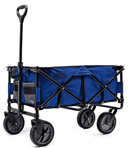 lot 42 image: NEW Black & Decker Collapsible Wagon