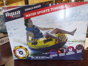 lot 44 image: NEW Aqua Pro Single-Rider Water Sports Towable
