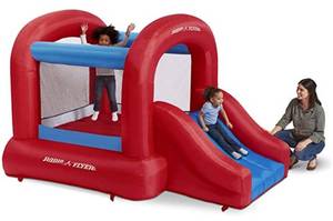 lot 48 image: NEW Radio Flyer Backyard Bouncer Jr.