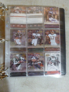 lot 74 image: 3-Ring Binder of Football Cards