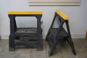 lot 74 image: Sawhorses